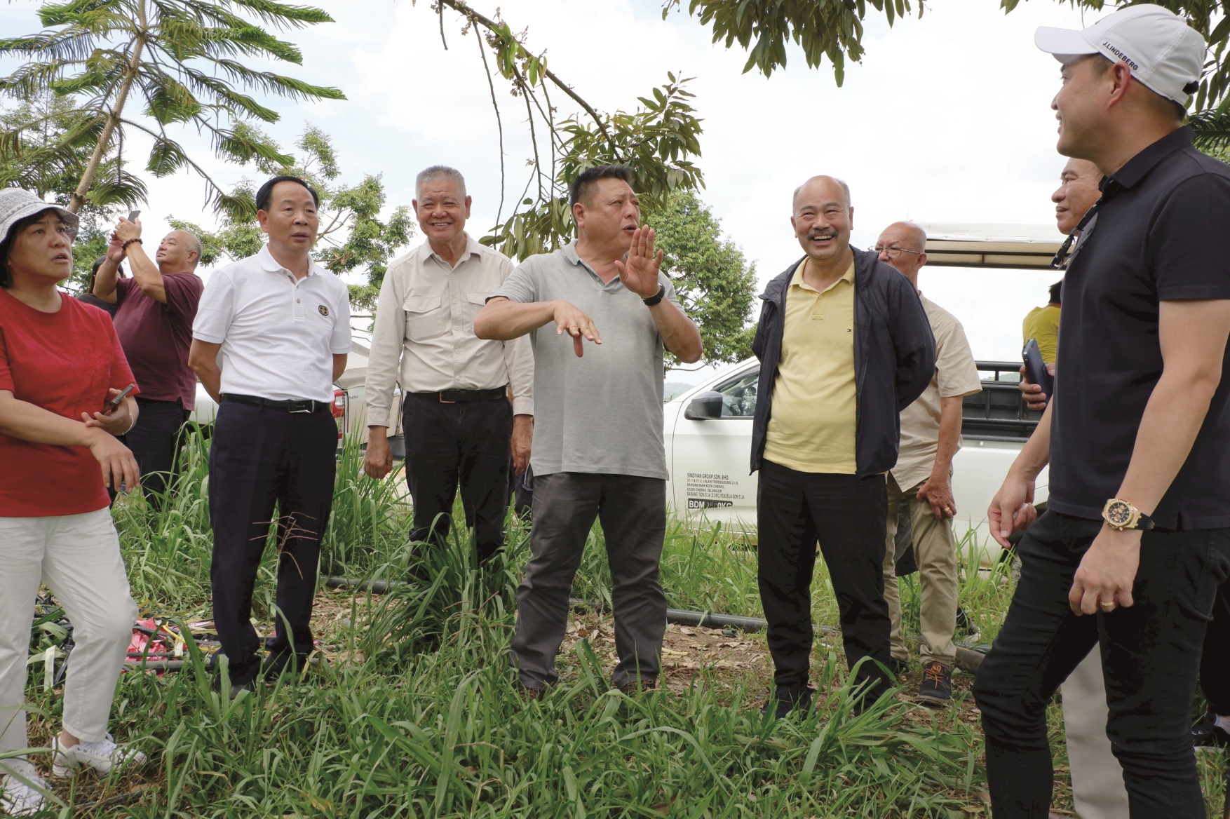 广东升威访问馨之园榴梿园  战略合作推广生物组培苗技术 - 农牧世界