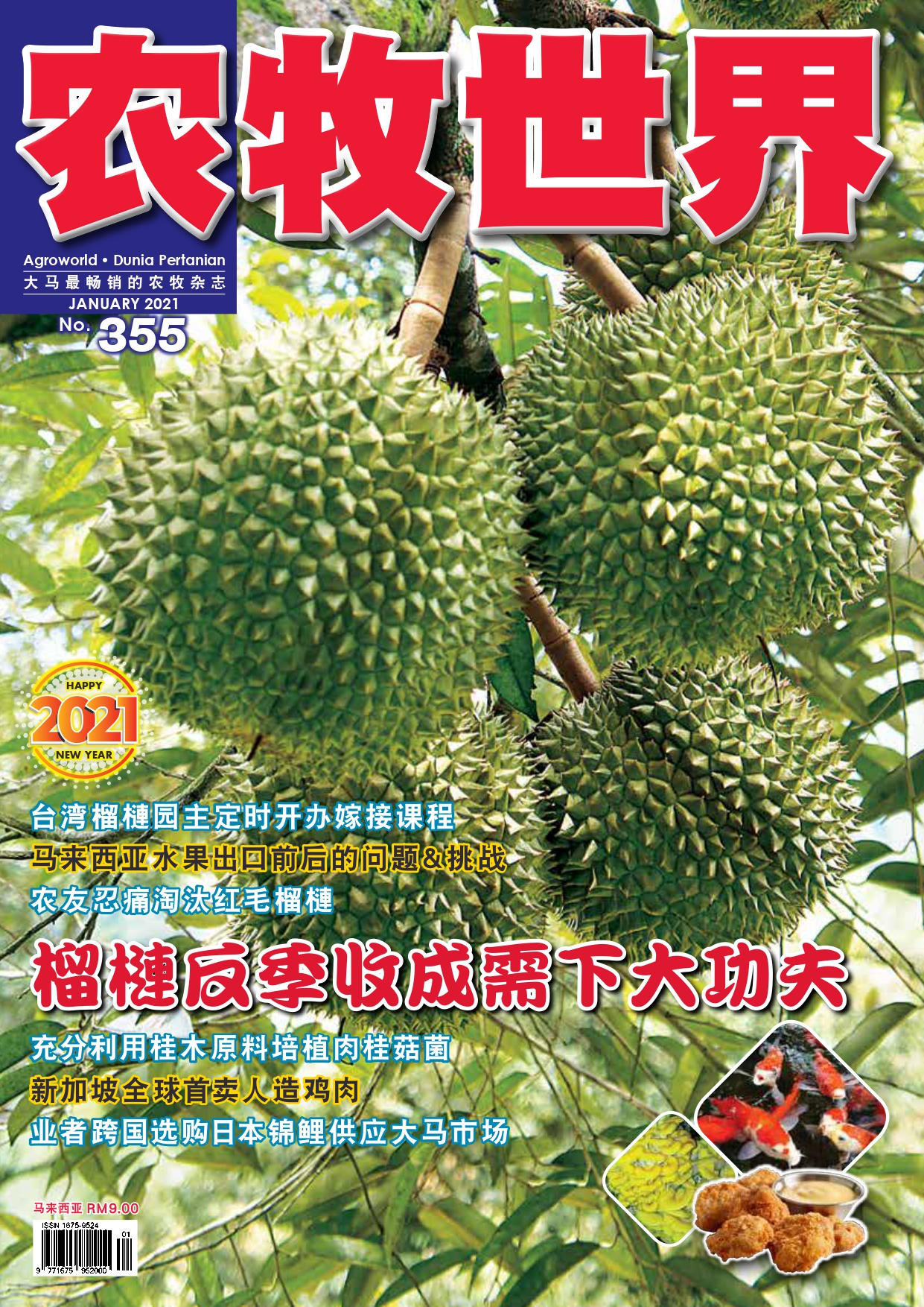 杂志：反季节榴莲收获 - 农牧世界