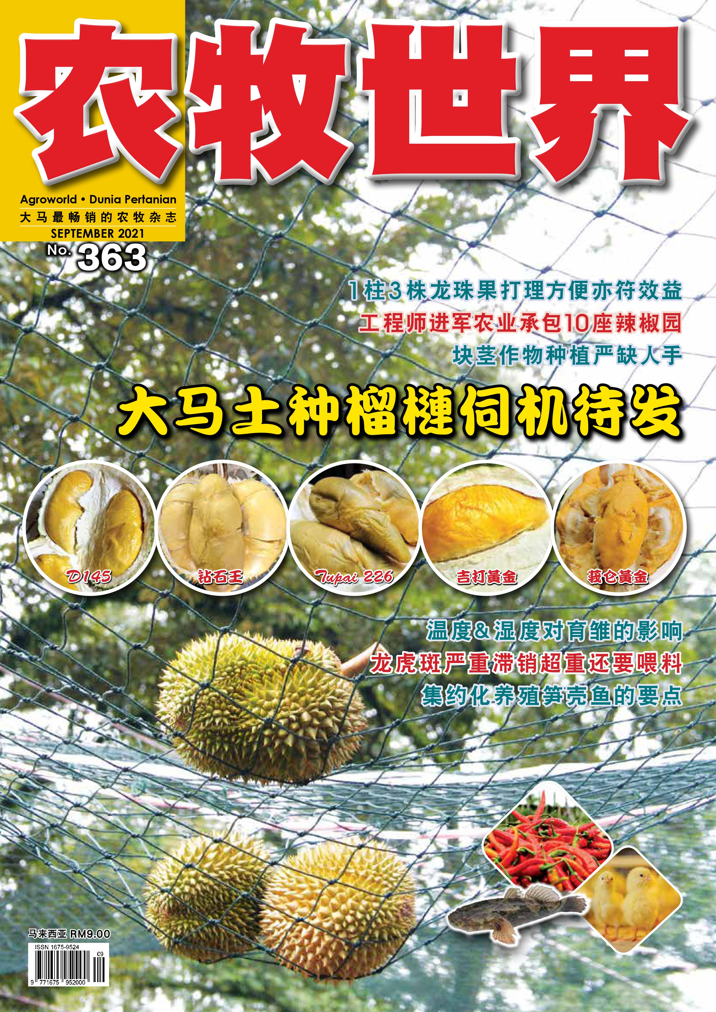 杂志：马来西亚的榴莲生产 - 农牧世界